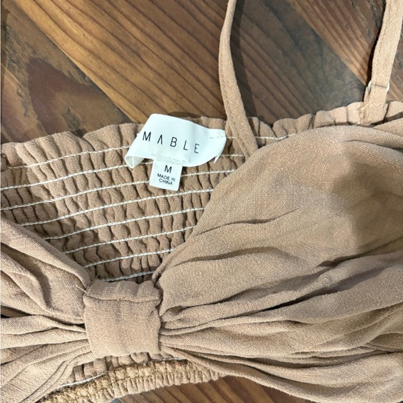 Mable Tan Two-Piece Set - Picture 6 of 8